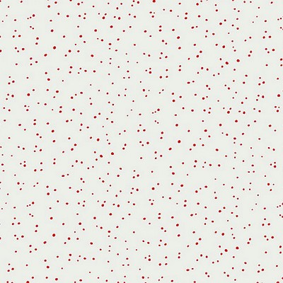 Scalamandre Wallcoverings VAN RED ON WHITE