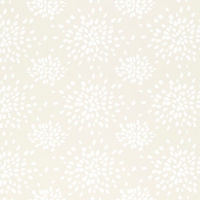 Scalamandre Wallcoverings FIREWORKS WHITE ON OFF-WHITE