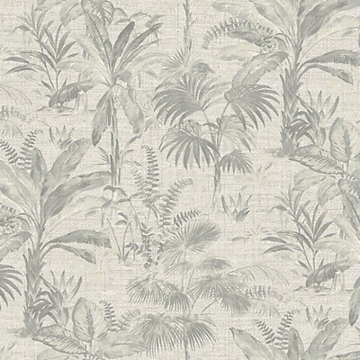 Scalamandre Wallcoverings TROPICAL PEARL GREY