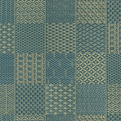 Scalamandre Wallcoverings HAKAMA INDIGO