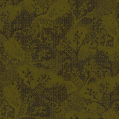 Scalamandre Wallcoverings YUZEN BLACK LACQUER