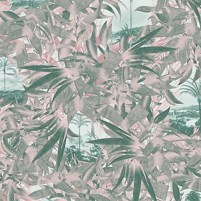 Scalamandre Wallcoverings LAS PALMAS - MURAL BEGONIA