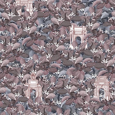 Scalamandre Wallcoverings MEDITERRANEO - MURAL ROSEWOOD