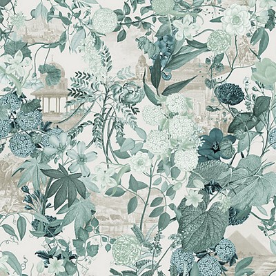 Scalamandre Wallcoverings NOTTI DORIENTE - MURAL JADE