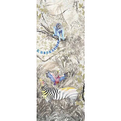 Scalamandre Wallcoverings ARCADIA MURAL - PANEL 4 MULTICOLOR