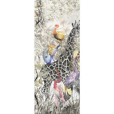 Scalamandre Wallcoverings ARCADIA MURAL - PANEL 5 MULTICOLOR
