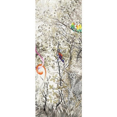 Scalamandre Wallcoverings ARCADIA MURAL - PANEL 7 MULTICOLOR