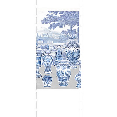 Scalamandre Wallcoverings GARNITURE SCENIC NEUTRAL - RIGHT PANEL