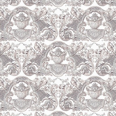 Scalamandre Wallcoverings WILLIAM & MARY FRENCH GRAY