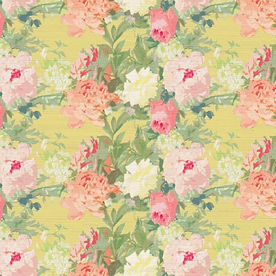 Scalamandre Wallcoverings LES FLEURS LEMON