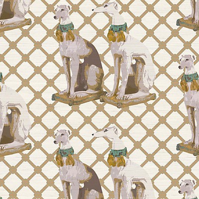 Scalamandre Wallcoverings REGAL GREYHOUND LUXE
