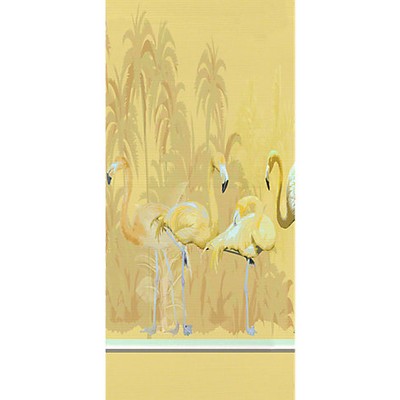 Scalamandre Wallcoverings PALM SPRINGS DYPTICH GOLDEN - LEFT PANEL