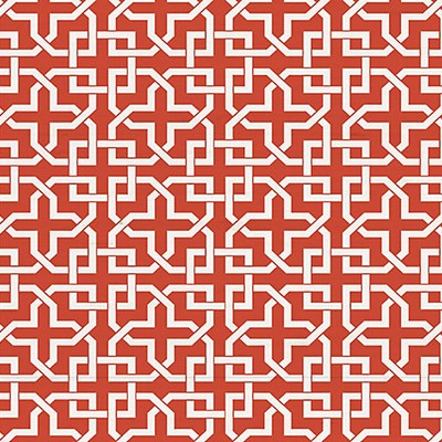 Scalamandre Wallcoverings INFINITY MON RED