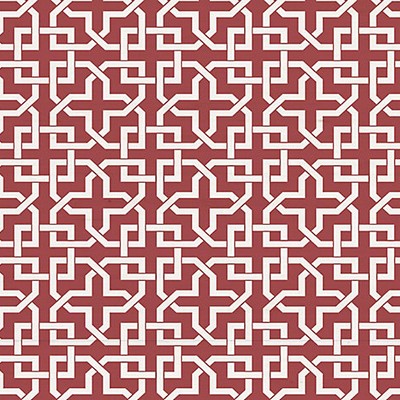 Scalamandre Wallcoverings INFINITY BRICK RED