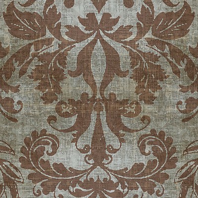 Scalamandre Wallcoverings PALACE DAMASK SILVER