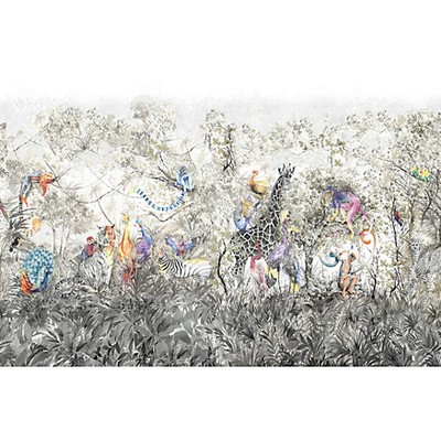 Scalamandre Wallcoverings ARCADIA MURAL - 8 PANEL SET MULTICOLOR