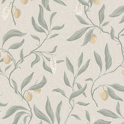 Scalamandre Wallcoverings VINNIE SAGE GREEN
