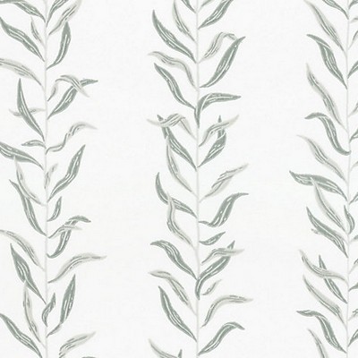 Scalamandre Wallcoverings PIL WHITE / GREEN