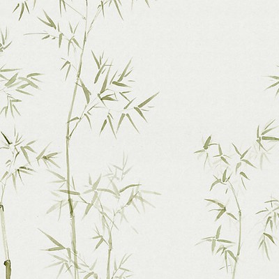 Scalamandre Wallcoverings ARASHIYAMA - MURAL GREEN
