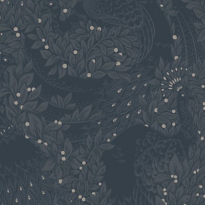 Scalamandre Wallcoverings EVELINA INDIGO BLUE