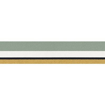 Scalamandre Wallcoverings GABRIELLE BORDER LIGHT GREEN