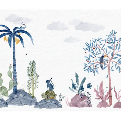 Scalamandre Wallcoverings WILTON - MURAL CONFETTI