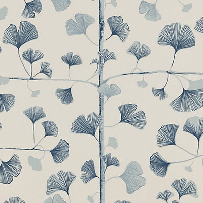 Scalamandre Wallcoverings GINKGO BLUE