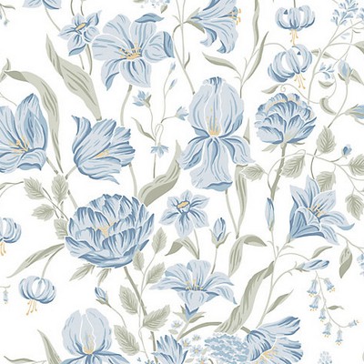 Scalamandre Wallcoverings KARINS BUKETT SKY BLUE
