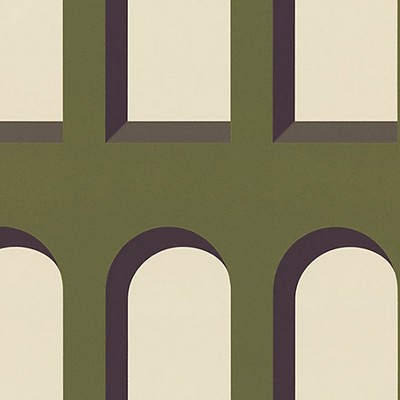 Scalamandre Wallcoverings MARIE GREEN / TURQUOISE / BLUE