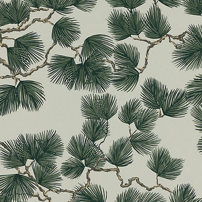 Scalamandre Wallcoverings PINE GREEN