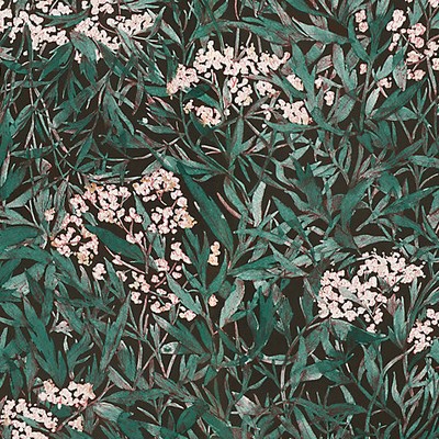 Scalamandre Wallcoverings MALIN BLACK