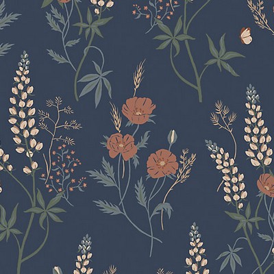 Scalamandre Wallcoverings EMMA CLASSIC BLUE