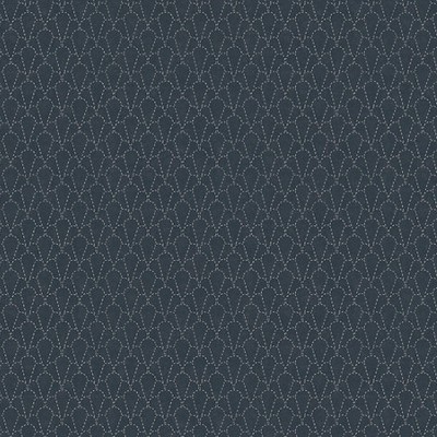 Scalamandre Wallcoverings SASHIKO DARK BLUE