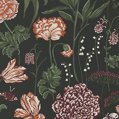 Scalamandre Wallcoverings AURELIE BLACK