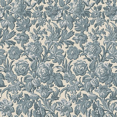 Scalamandre Wallcoverings VALENTIN MISTY BLUE