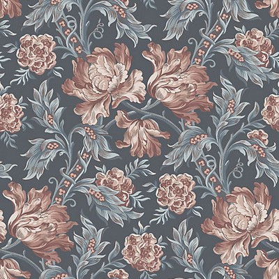 Scalamandre Wallcoverings AMELIA INDIGO BLUE
