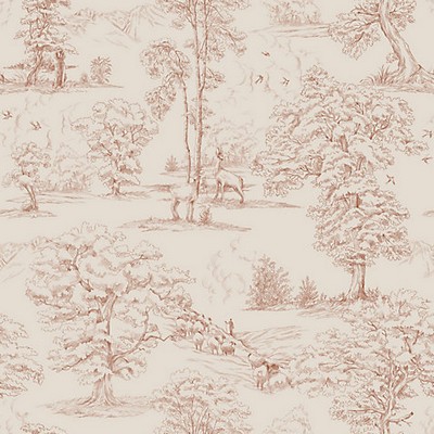 Scalamandre Wallcoverings MONTFORT TERRACOTTA