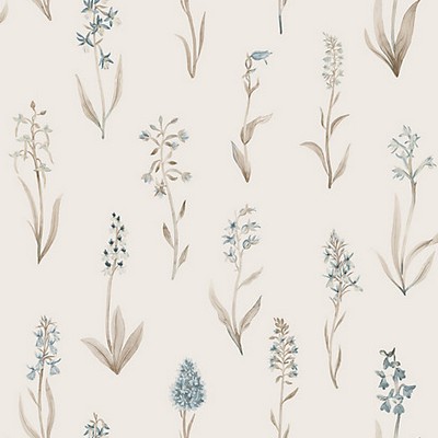 Scalamandre Wallcoverings ALMA MISTY BLUE