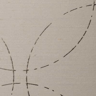 Scalamandre Wallcoverings AYESHA SILK SNOW CAP