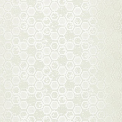 Scalamandre Wallcoverings HEXAGON INSPIRATION IVORY