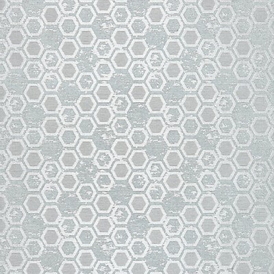 Scalamandre Wallcoverings HEXAGON INSPIRATION GLACIER