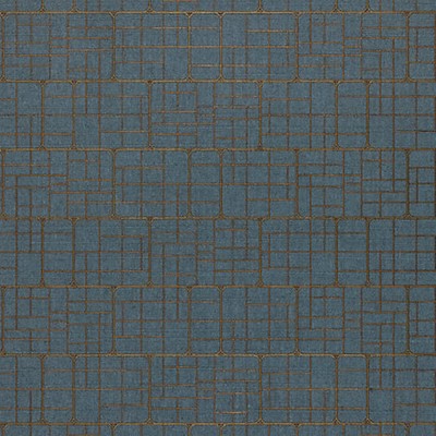 Scalamandre Wallcoverings MECHANICAL WORKMANSHIP SAPPHIRE