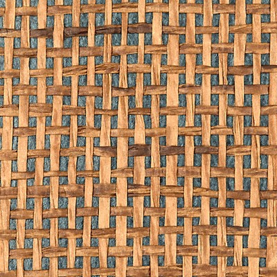 Scalamandre Wallcoverings WOODLAND WEAVE BLUE