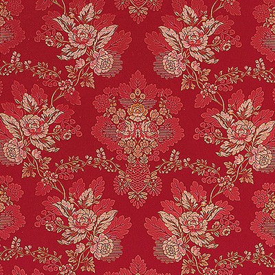 Old World Weavers CARLOS LAMPAS SCARLET