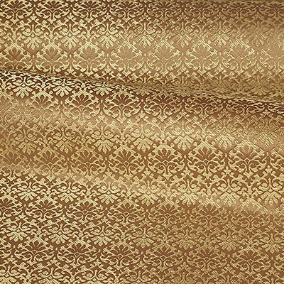 Old World Weavers CARLOS SMALL DAMASK TOFFEE