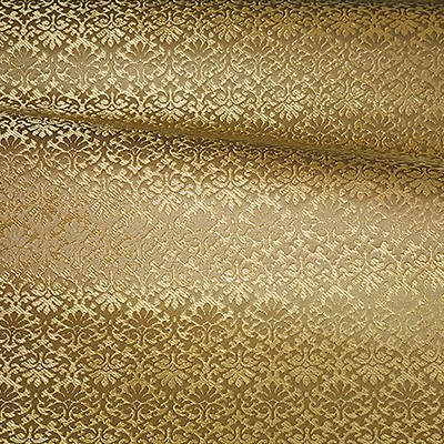 Old World Weavers CARLOS SMALL DAMASK BRASS