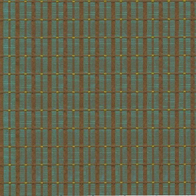Kasmir CRISSCROSS PLAID TEAL            