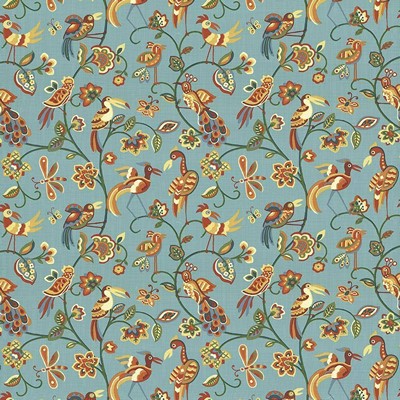 Kasmir FINE FEATHERED   AQUA            