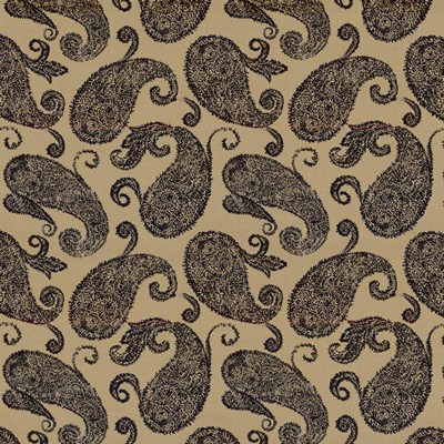 Kasmir FRASCATI PAISLEY BLACK           