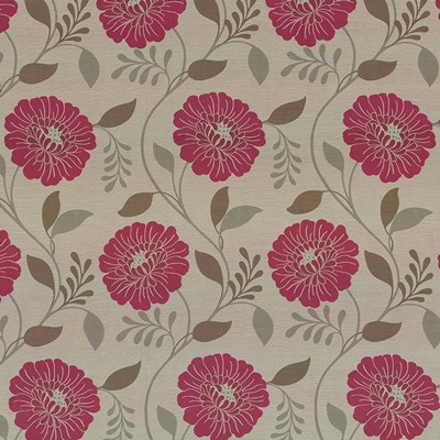 Kasmir HEDGEROW FLORAL  CRANBERRY       